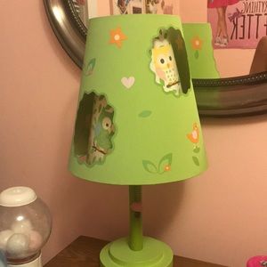 Adorable forest animal lamp for kids room